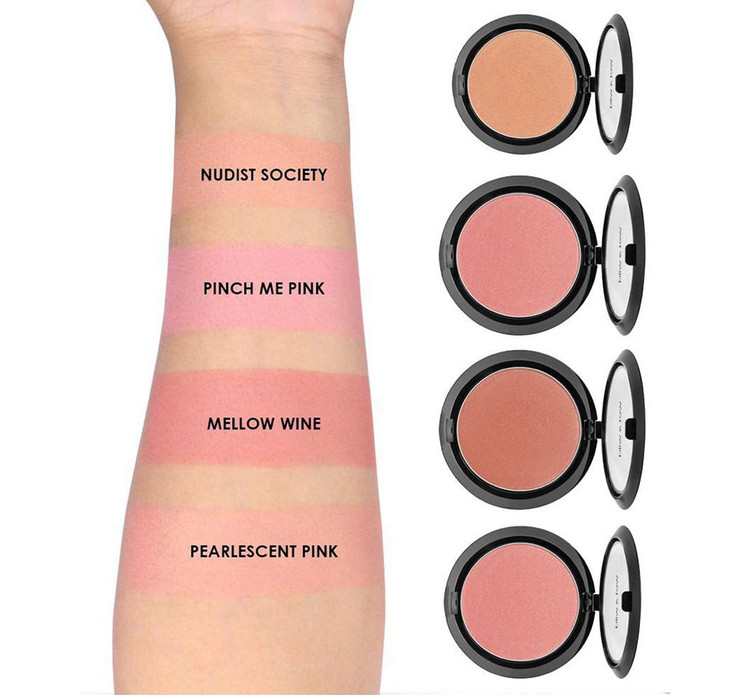 رژگونه پودری wet n wild مدل coloricon رنگ pinch Me Pink