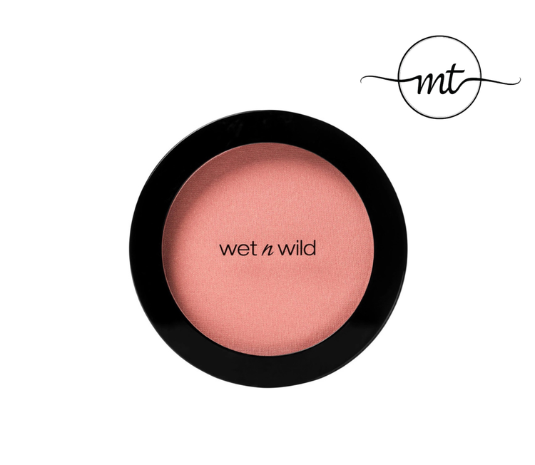 رژگونه پودری wet n wild مدل coloricon رنگ pinch Me Pink