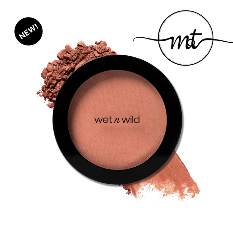 رژگونه پودری wet n wild مدل coloricon رنگ Bed of Roses