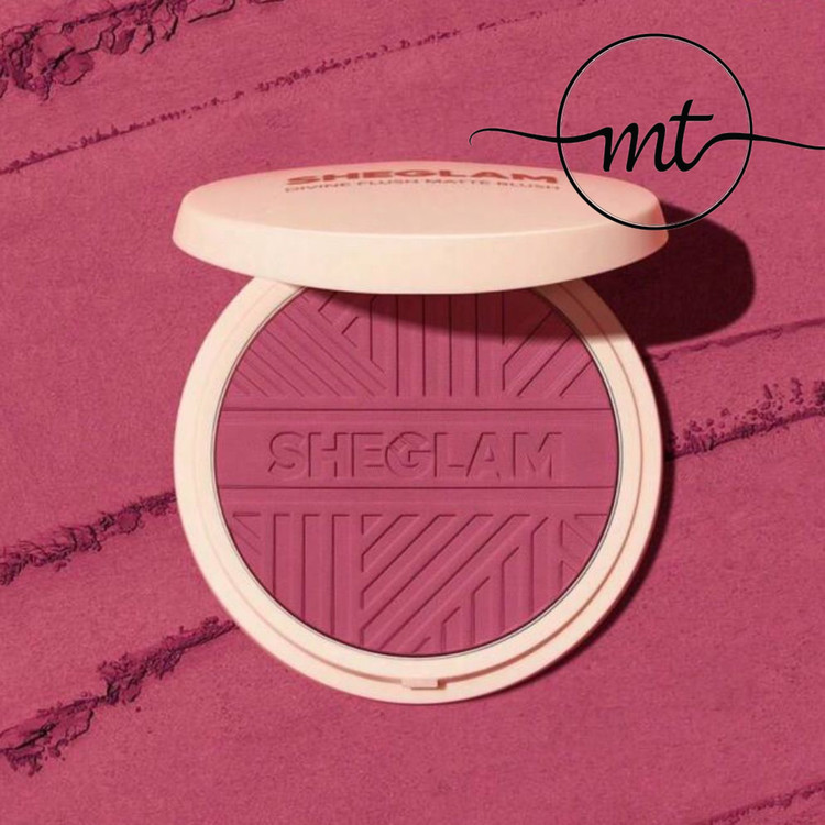 رژگونه پودری شیگلم SHEGLAM مدل Lightweight Matte رنگ ALICE