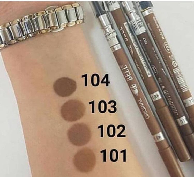 مداد ابرو بل پودری مدل powdery unique شماره 103