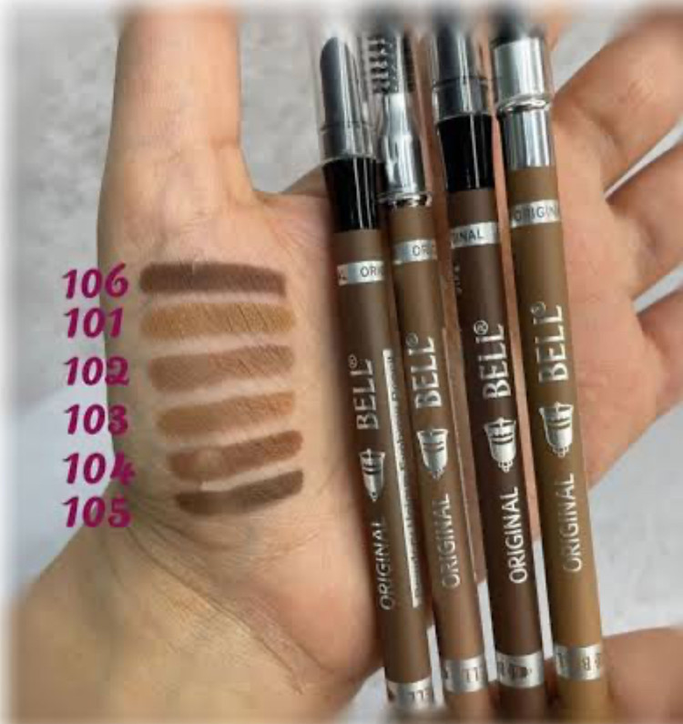 مداد ابرو بل پودری مدل powdery unique شماره ۱۰۵