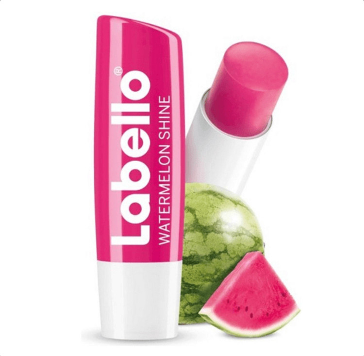 بالم مرطوب کننده لب لابلو طعم هندوانه Labello Watermelon Shine حجم 5.5 میلی لیتر