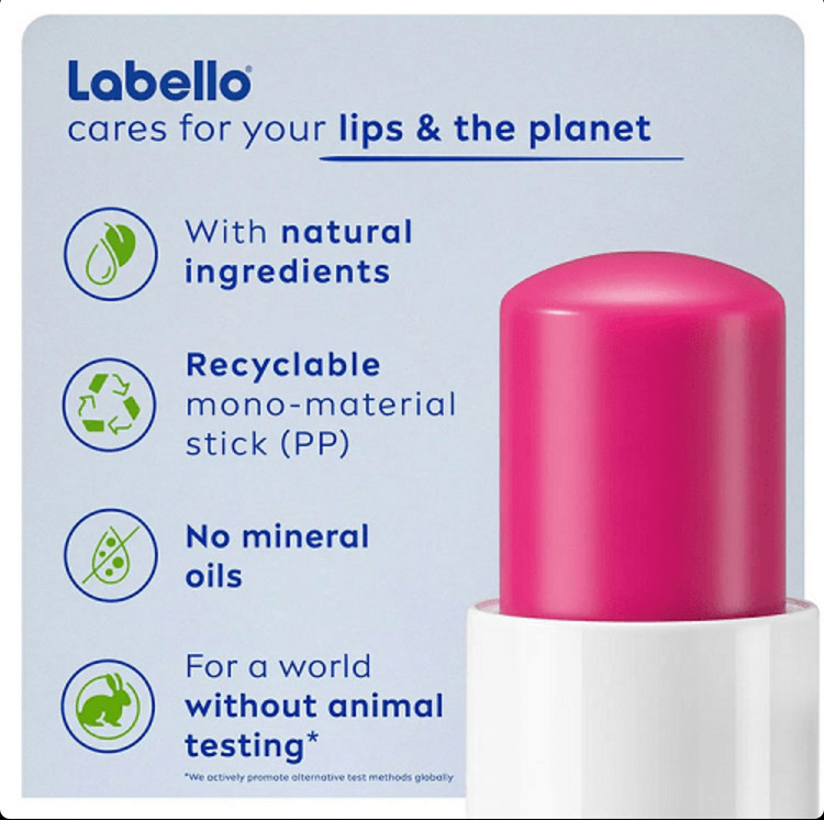 بالم مرطوب کننده لب لابلو طعم هندوانه Labello Watermelon Shine حجم 5.5 میلی لیتر