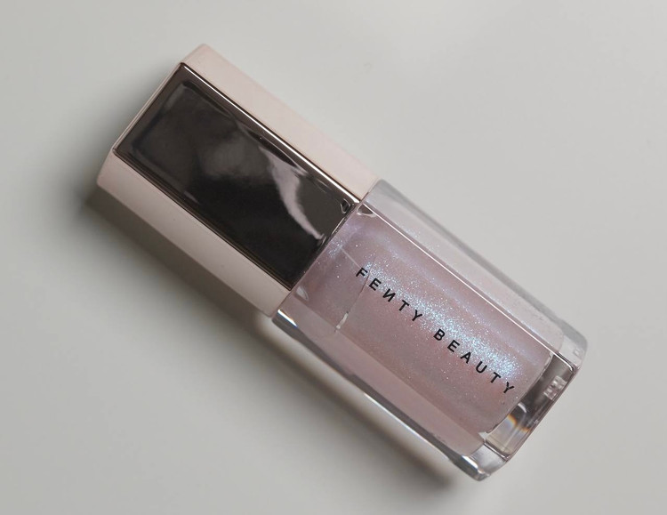 لیپ گلاس فنتی بیوتی Fenty Beauty مدل BOMB UNIVERSAL رنگ confetti حجم ۹ میلی لیتر