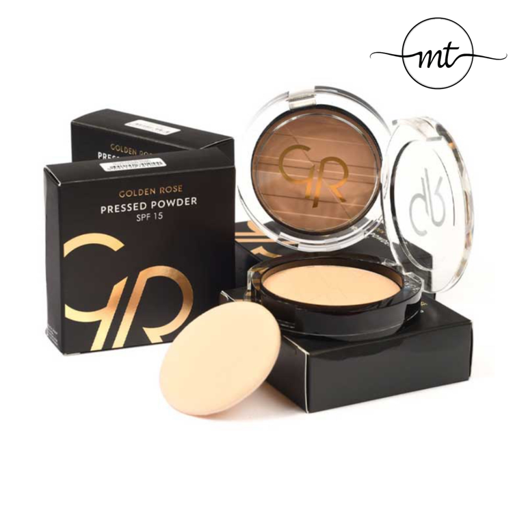پنکک SPF 15 گلدن رز مدل PRESSED شماره 109 رنگ ROSE BEIGE وزن 12.7 گرم