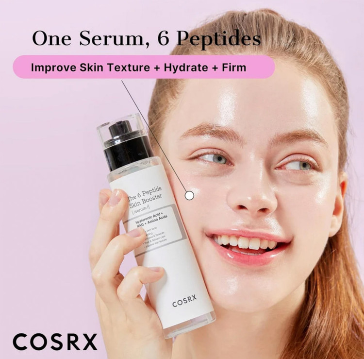 سرم بوستر تقویت کننده 6 پپتاید کوزارکس Skin Booster 6 Peptide
