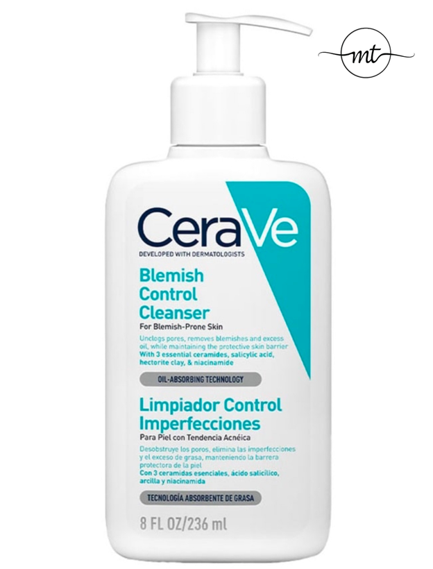 ژل شستشو سراوی CeraVe مدل Blemish Control (ضد جوش )حجم 236 میل