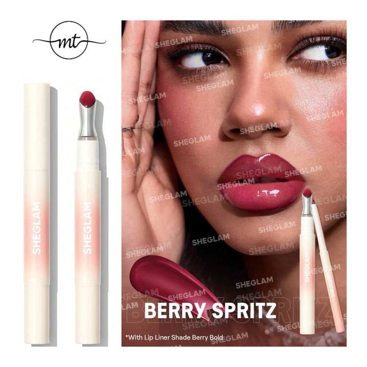 لیپ گلاس حجم دهنده بولد بوستر شیگلم | Berry spritz