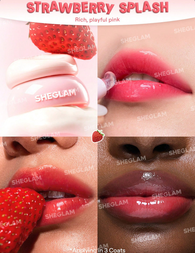مربا لب شیگلم ژله ای هیدرا Hydra رنگ StrawBerry Splash