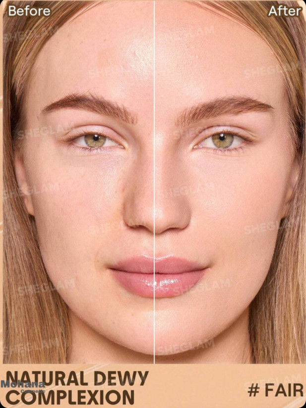تینت پوست شیگلم حاوی spf20 رنگ Fair