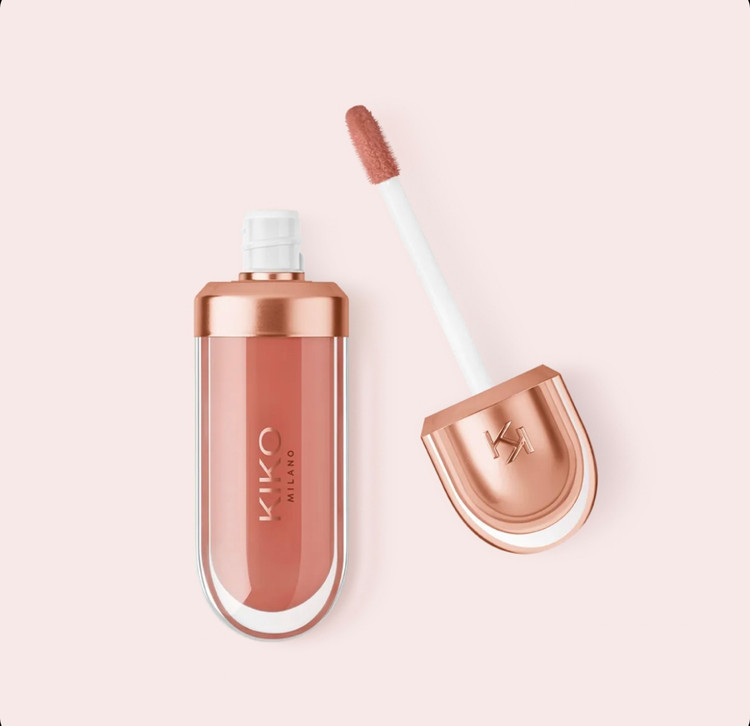 لیپ گلاس گلدن اویسیس کیکو (golden oasis 3d hydra lip gloss kiko)