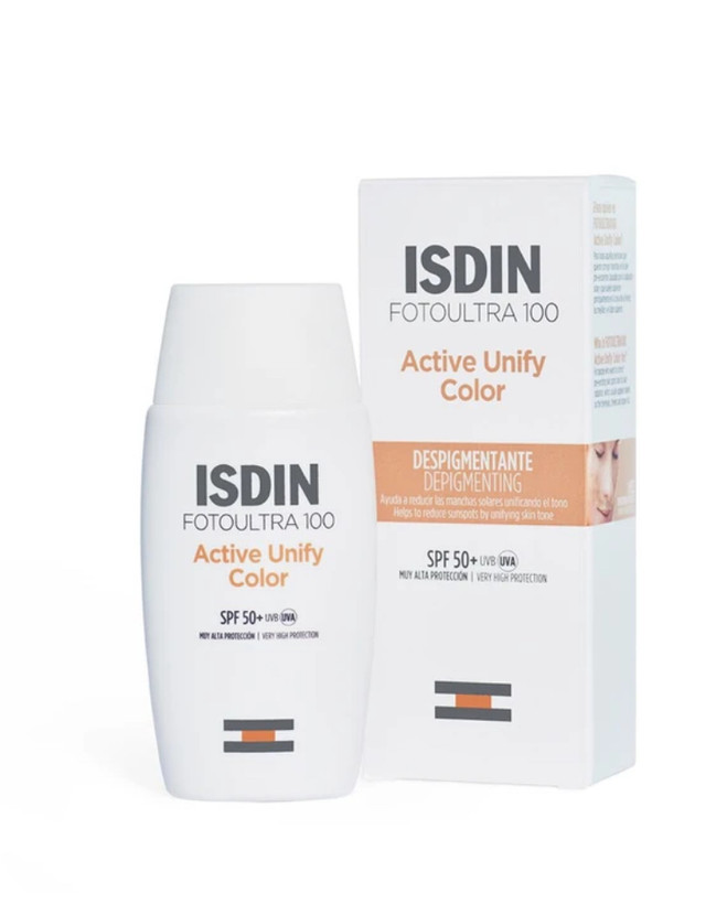 ضد آفتاب ضد لک ایزدین مدل اکتیو یونیفای رنگی با +SPF50 حجم 50 میل