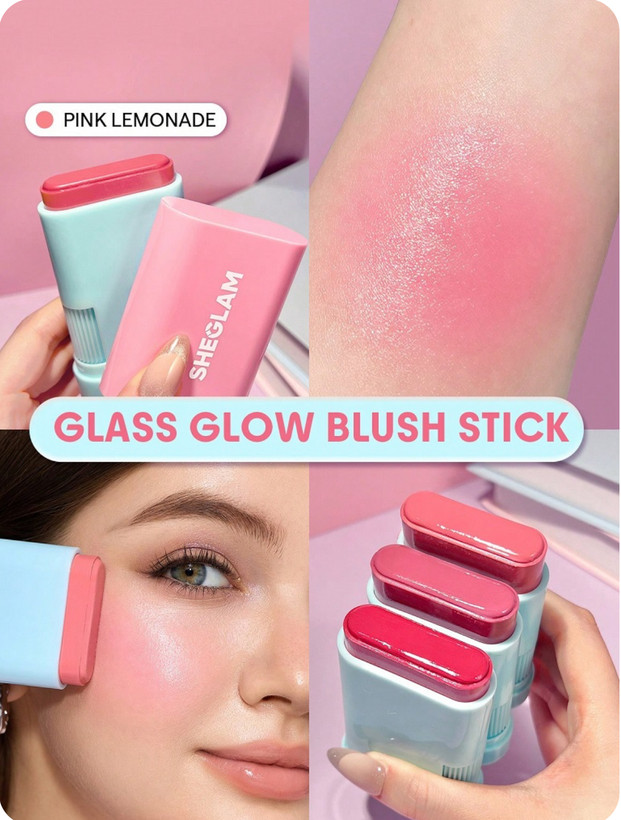 رژگونه استیکی شیگلم رنگ Pink lemonade