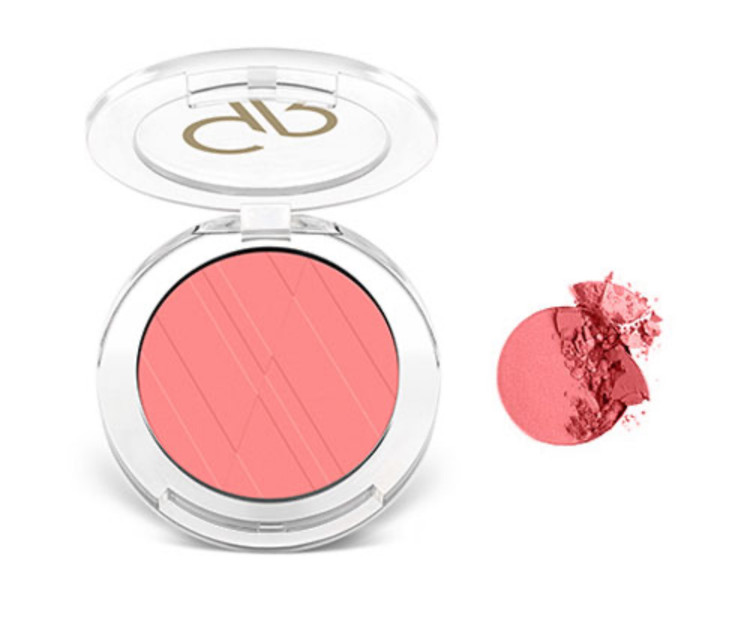 رژگونه گلدن رز مدل Soft & Silk شماره 13رنگ CORAL| وزن 7 گرم