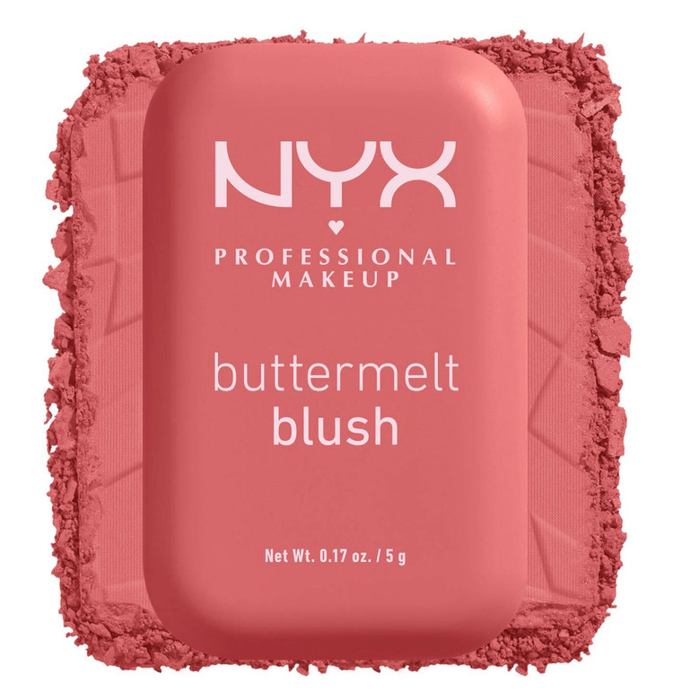 رژگونه پودری نیکس NYX مدل Buttermelt کد 09(رنگ Feeling butta)