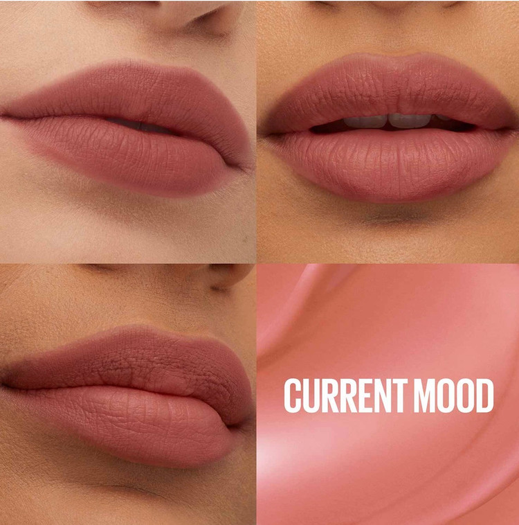 تینت لب تدی میبلین | MAYBELLINE Super Stay Teddy Tint شماره ۱۰ رنگ current mood