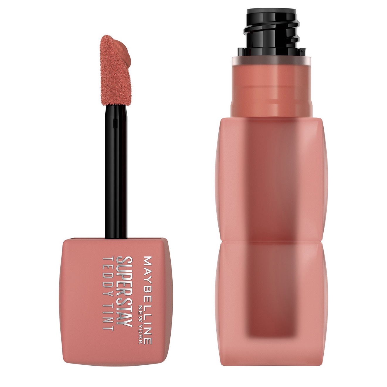 تینت لب تدی میبلین | MAYBELLINE Super Stay Teddy Tint شماره 15 رنگ‌skinnydip