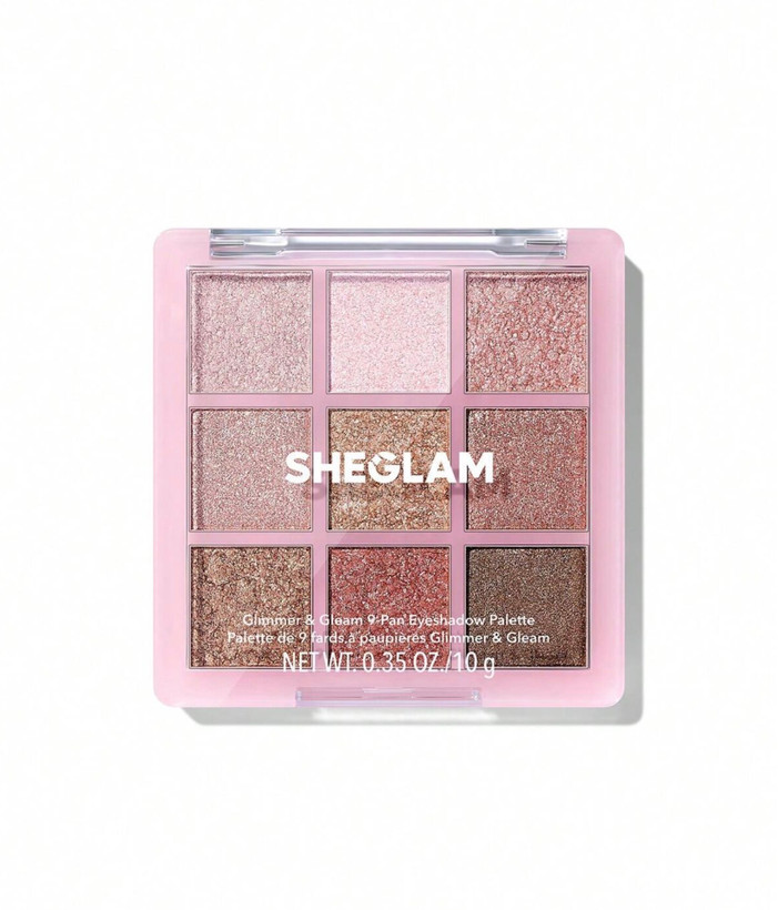 سایه 9 رنگ شیگلم (Sheglam Glimmer& Gleam9-Pan Eyeshadow Palette)