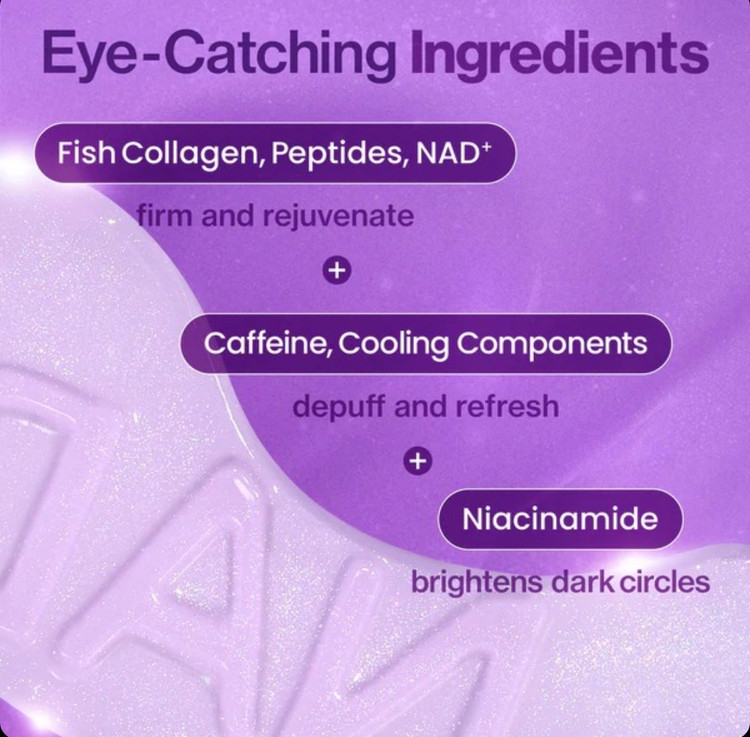 پچ زیر چشم NAD و کلاژن نامبوزین No.9 NAD+ Collagen Under Eye Patches