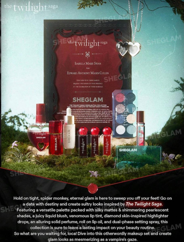 کالکشن کامل توایلایت شیگلم | The Twilight Saga X SHEGLAM