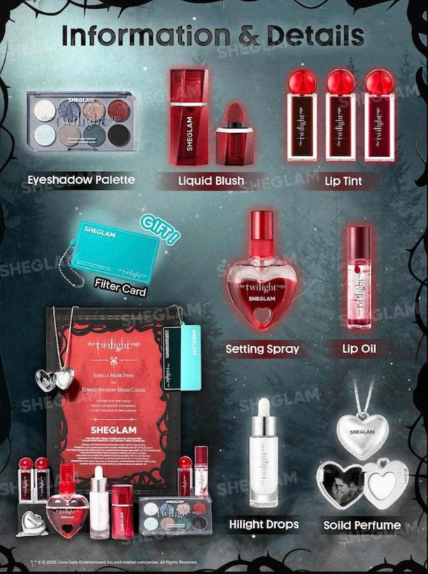 کالکشن کامل توایلایت شیگلم | The Twilight Saga X SHEGLAM