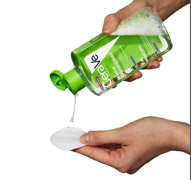 میسلار واتر پاک کننده صورت سراوی CeraVe Micellar Cleansing Water حجم 295میلی لیتر