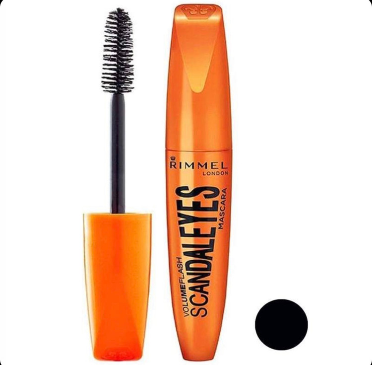 ریمل پوکه نارنجی ریمللندن RIMMEL LONDON مدل Volume Flash Scandale Eyes