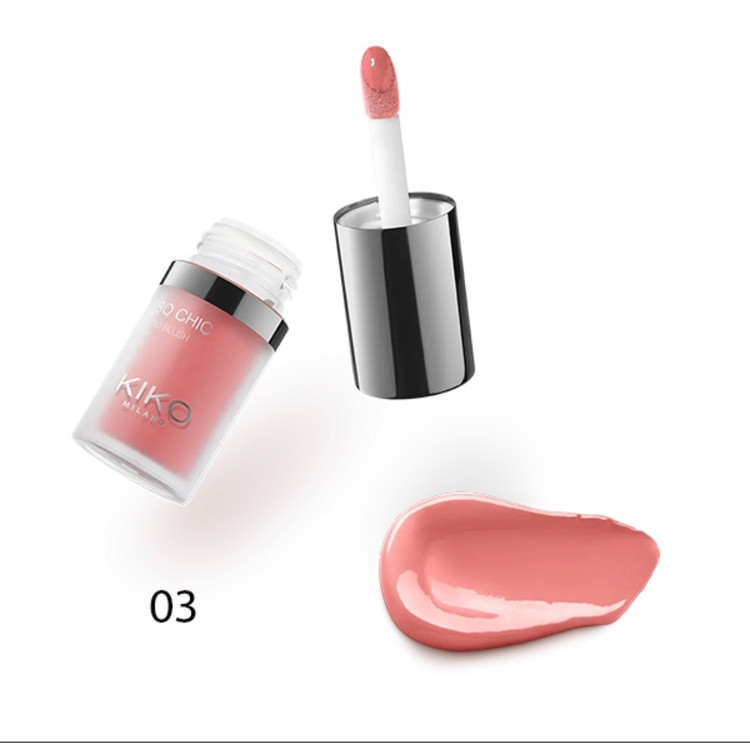 رژگونه مایع کیکو Kiko Milano Trio Blush شماره 03