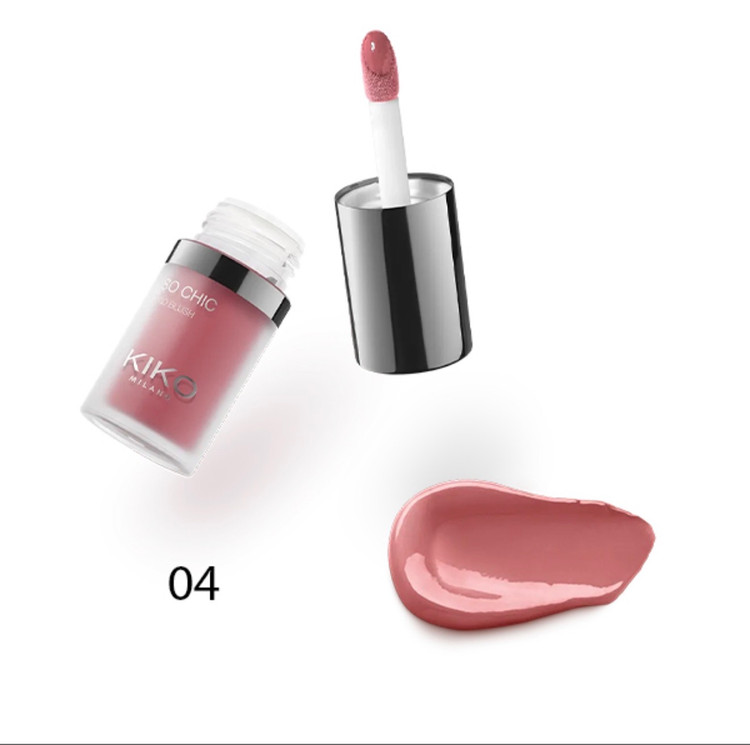 رژگونه مایع کیکو Kiko Milano Trio Blush شماره 04