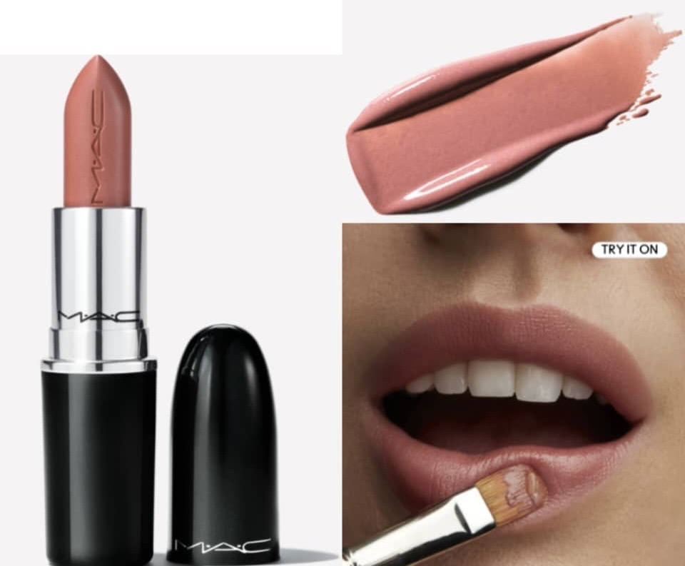رژ لب جامد براق لاسترگلاس مک شماره 540 thanks its mac