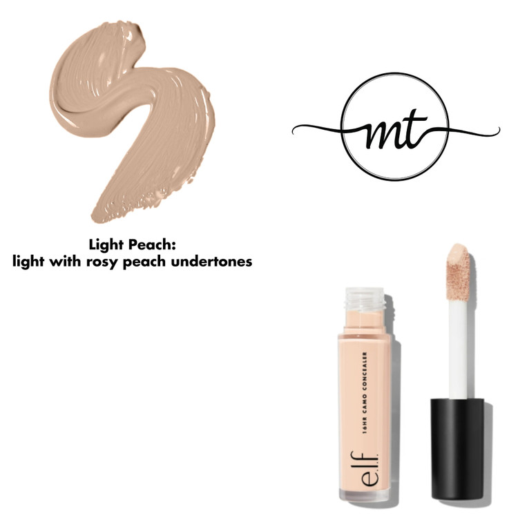 کانسیلر فول کاور الف elf رنگ light peach