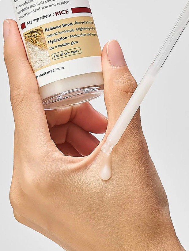 سرم لایه بردار برنج دکتر ملاکسین مدل Peel Shot White Rice