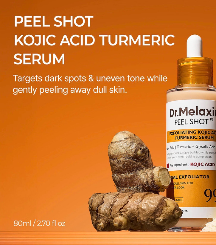 سرم لایه بردار کوجیک اسید دکتر ملاکسین مدل Peel Shot