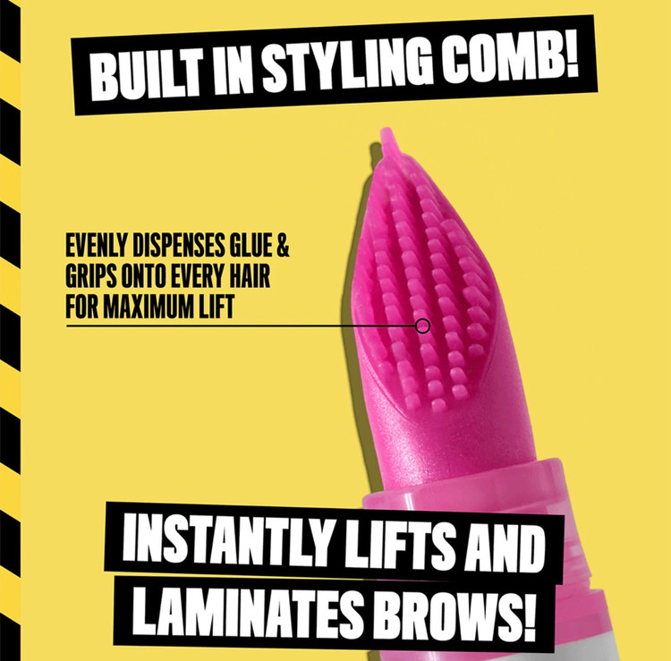 ژل لیفت و فیکس ابرو نیکس NYX The Brow Glue Crazy Lift Brow Lamination Gel