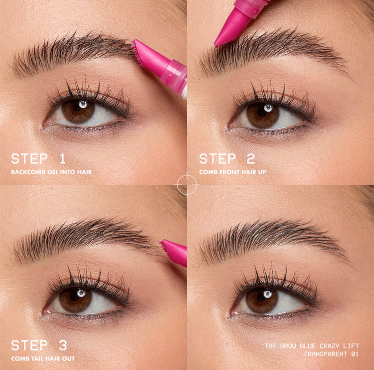 ژل لیفت و فیکس ابرو نیکس NYX The Brow Glue Crazy Lift Brow Lamination Gel
