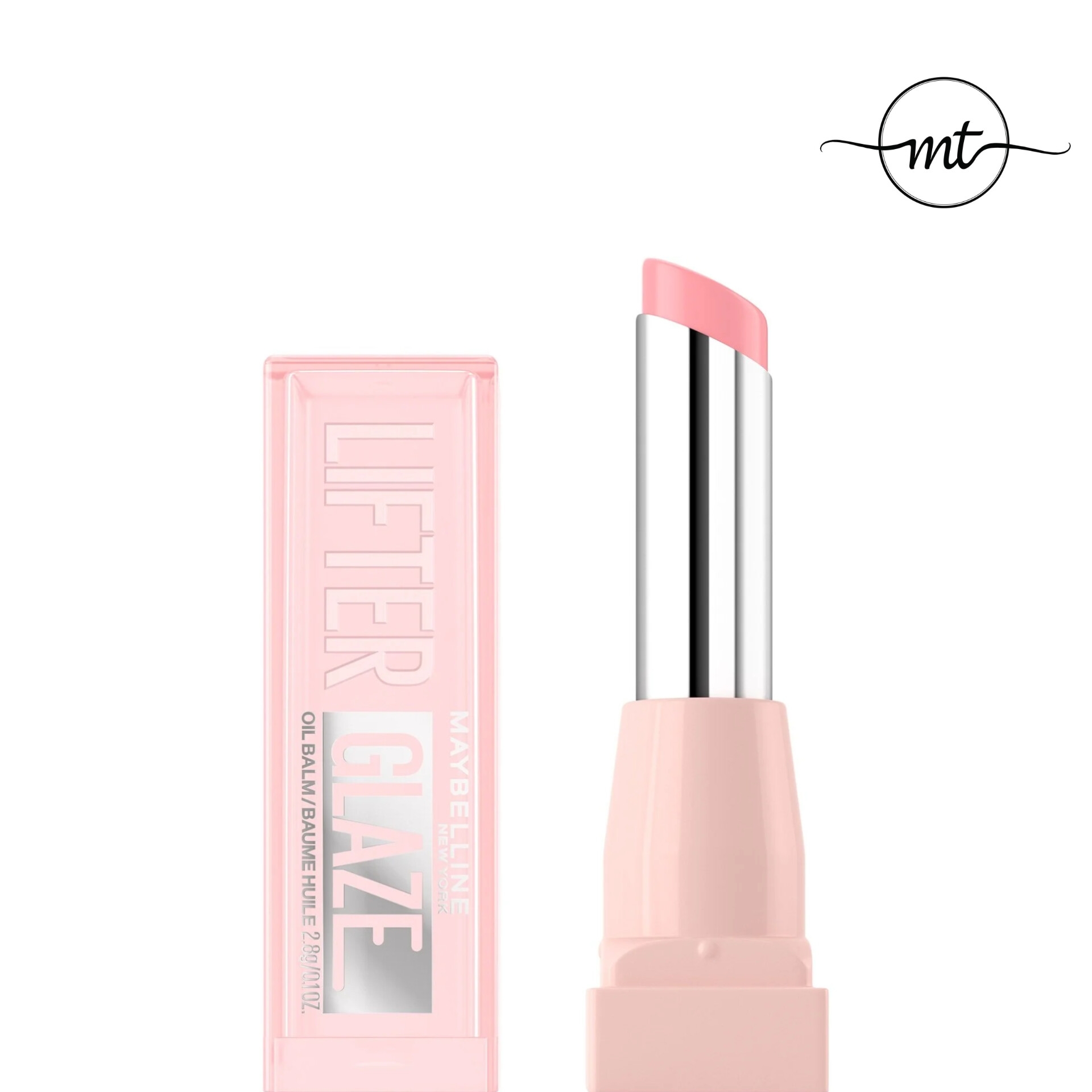بالم لب روغنی میبلین lifter glaze شماره 002 pink drip