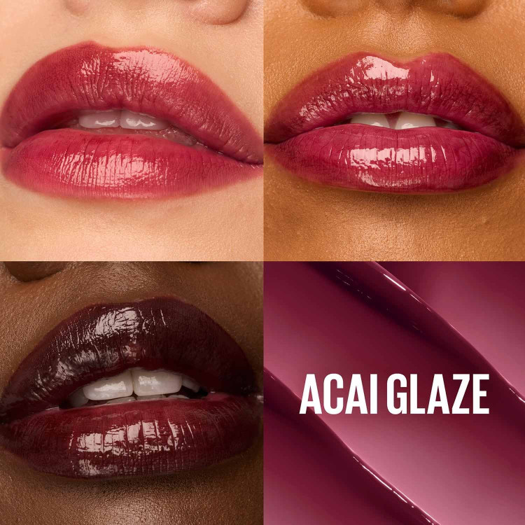 بالم لب روغنی میبلین lifter glaze رنگ ACAI GLAZE